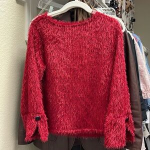 VINCE CAMUTO RED TOP SZ S
